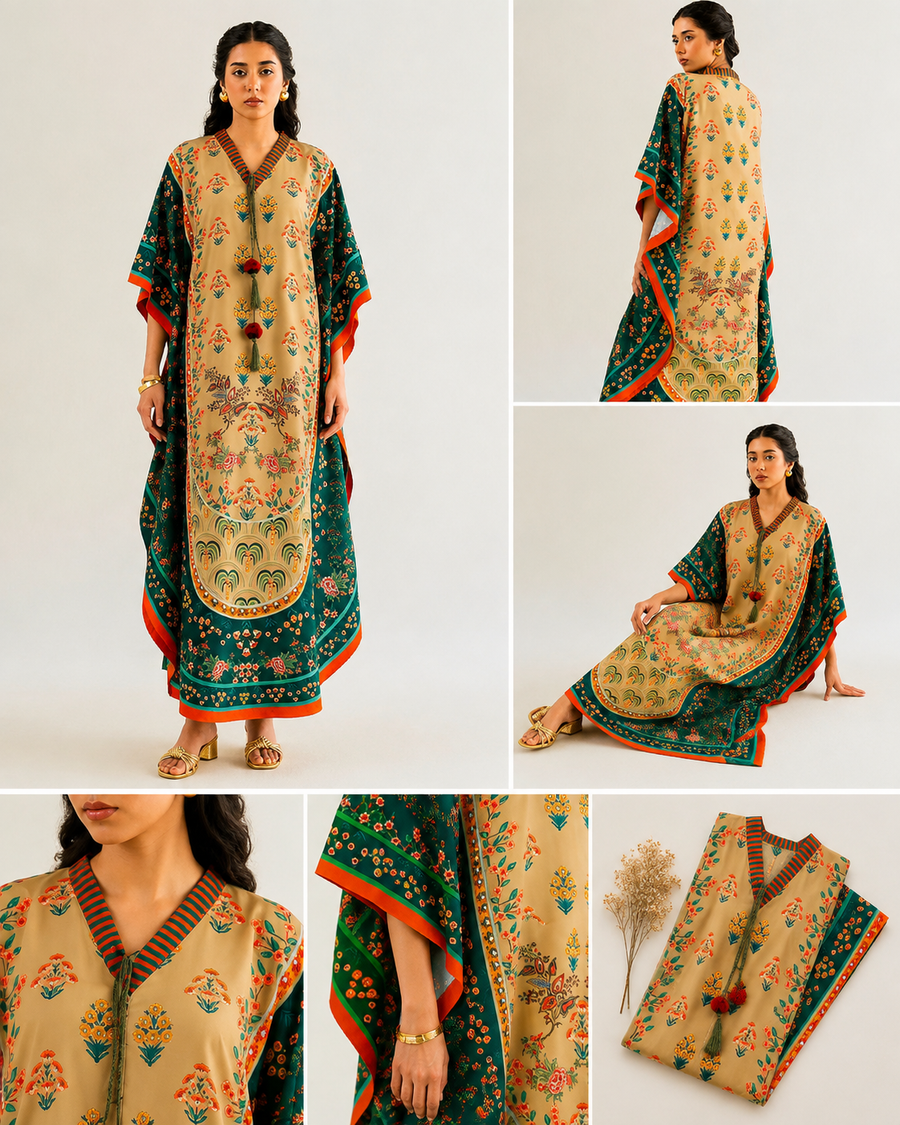 Meher Printed Kaftan